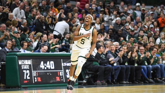 No. 14 Michigan St tops Northwestern 79-50, moves into 1st