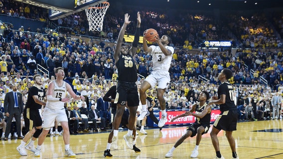 No. 19 Michigan outlast Purdue 84-78 in double OT