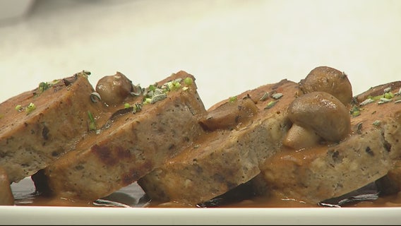 Andiamo's veal and mushroom meatloaf recipe