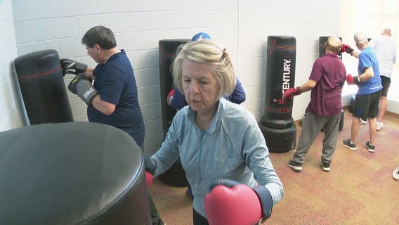 Those suffering from Parkinson's are boxing to stave off symptoms