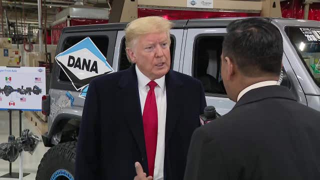 Trump touts auto industry revival in Michigan in 1-on-1 with FOX 2
