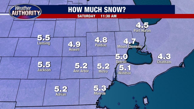 Several inches of snow, more rain expected in winter storm this weekend