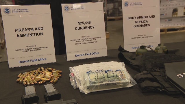 Drugs, counterfeit air bags and Egyptian artifacts among items seized at border in 2019