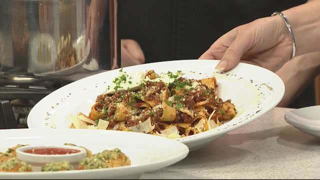 Mootz Pizzeria's pappardelle bolognese recipe