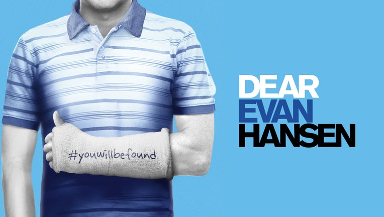 Dear Evan Hansen is in Detroit for a limited run at the Fisher Theatre. Image: Broadway.com