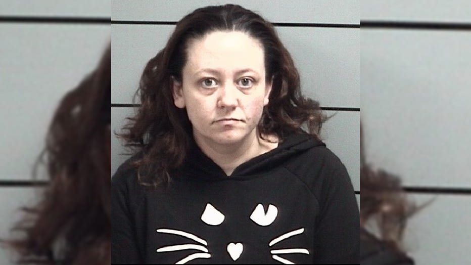 Ashlee Rans, 36, is pictured in a booking photo. (Credit: Marshall County Sheriff’s Office)
