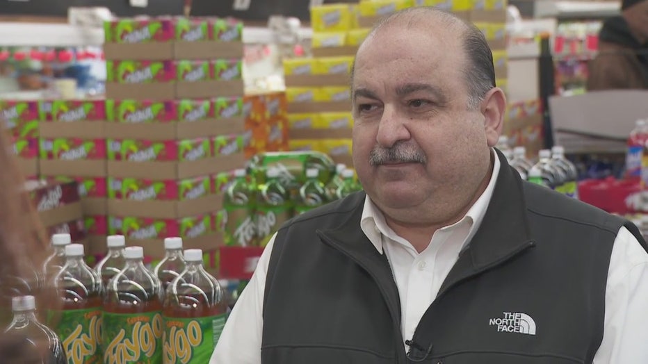 Sam Hamama, a grocer from Harper Woods