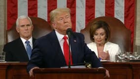 Pres. Trump uses State of Union to campaign; Pelosi rips up speech