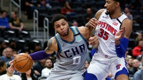 Hornets beat Pistons 87-76, end 5-game losing streak