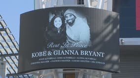 Thousands attend public memorial for Kobe, Gianna Bryant at Staples Center