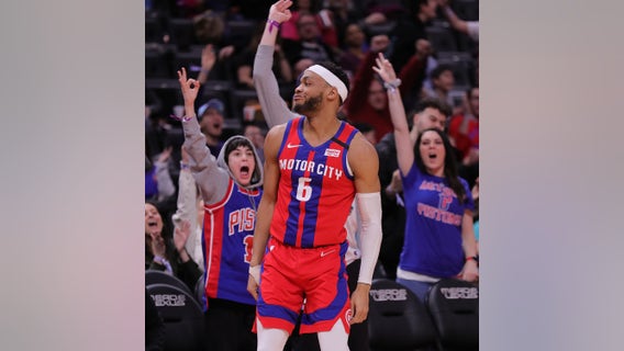 Pistons rally to beat Nuggets 128-123 in OT, snap skid