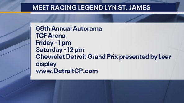 Meet Racing Legend Lyn St. James at Autorama