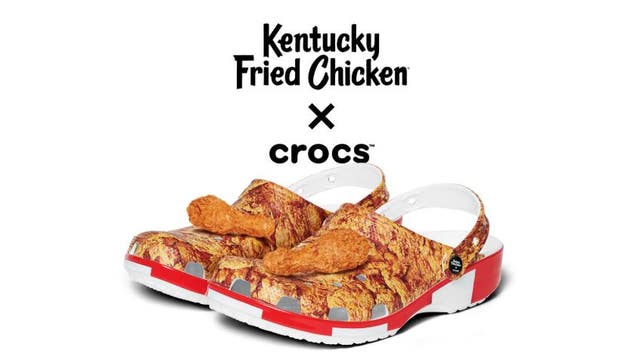 KFC, Crocs team up to create Bucket Clog: ‘What fried chicken footwear dreams are made of’