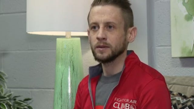 2-time organ transplant recipient grateful to participate in Fight for Air Climb