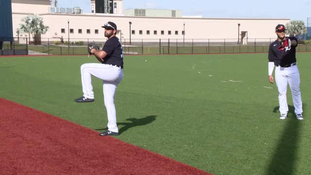 Tigers Spring Training - Michael Fulmer & Austin Romine