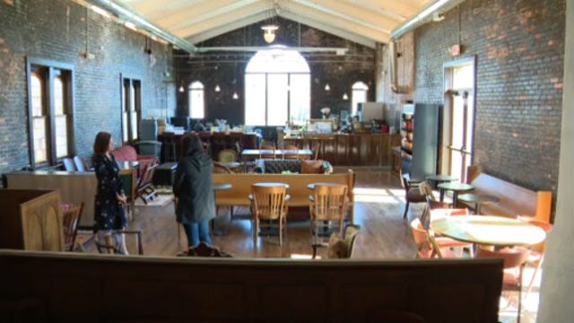Ex-church reborn as coffee shop The Congregation in Boston-Edison District