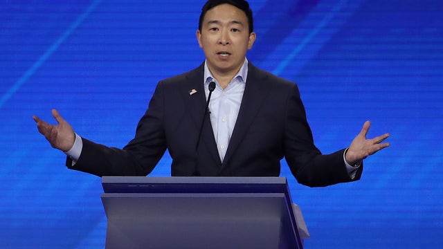 Democratic presidential candidate Andrew Yang drops out of race
