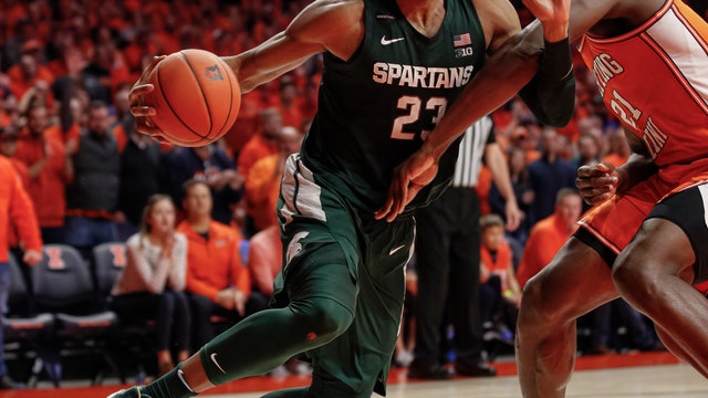 Dosunmu injured on Spartans' buzzer dunk; No. 22 Illini fall