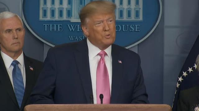 WATCH: President Donald Trump to address coronavirus concerns