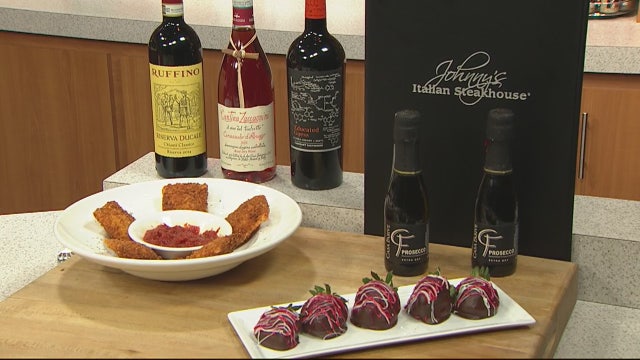 Valentine's Day Romance package at Johnny's Italian Steakhouse