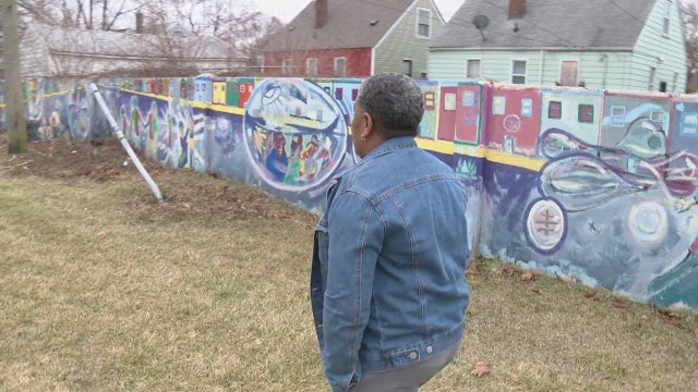 A pretty mural in Detroit has a dark history baked in racism