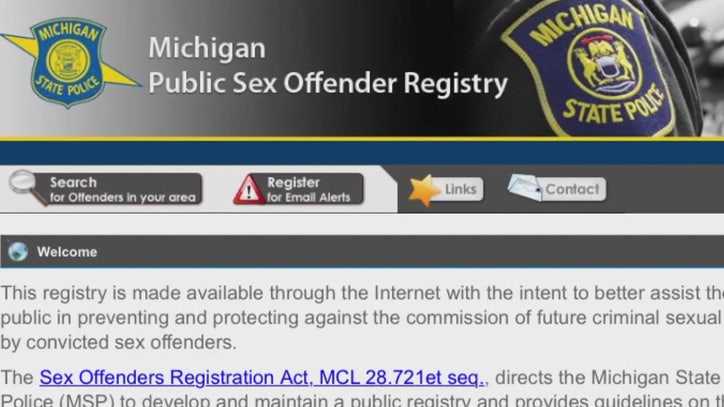 Federal Judge Orders Rules Part Of Michigan Sex Offender Registry Is Unconstitutional Fox 2 