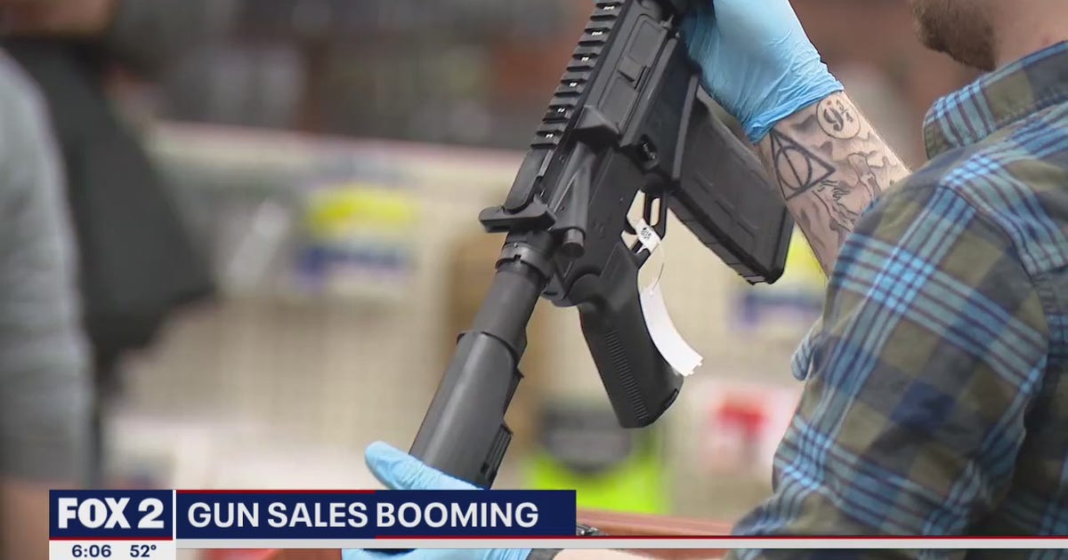 Local gun industry booming over fears of coronavirus | FOX 2 Detroit