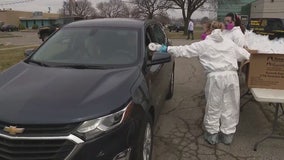 Brothers hand out toilet paper, hand sanitizer to Troy community