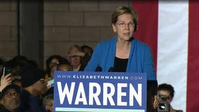 Elizabeth Warren campaign stops at Eastern Market for rally and town hall