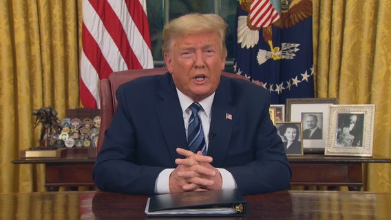 President Trump suspends travel between US and Europe for 30 days