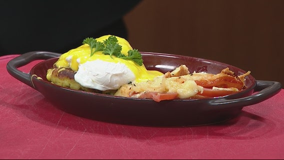 The Breakfast Club's crab cake benedict recipe