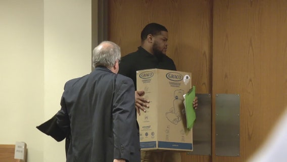 Auburn Hills dad accused of driving drunk with boy in back seat on closed I-75 shows up to court with car seat