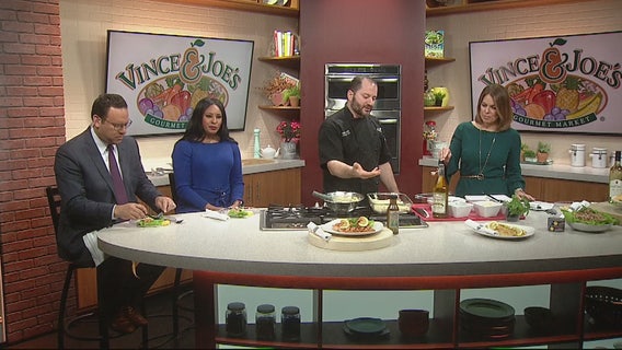 Potato-crusted cod recipe from Vince and Joe's Market