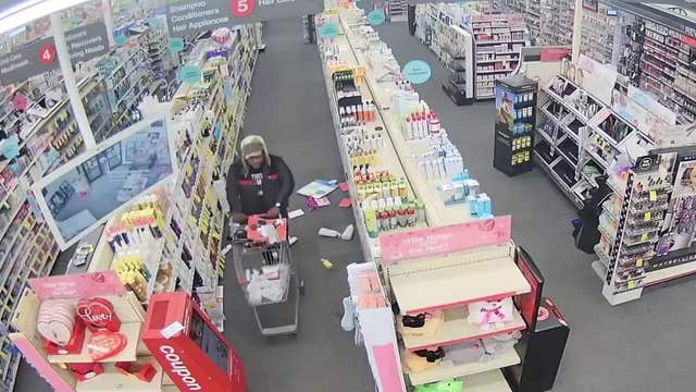 Someone robbed a Detroit CVS of multiple bottles of shampoo