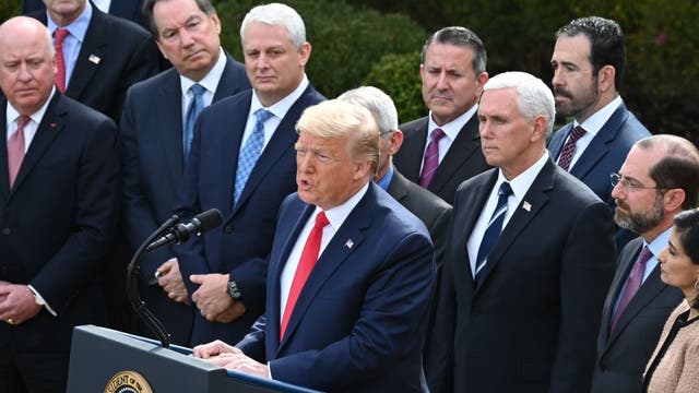 Trump declares national emergency over coronavirus, announces public-private partnership on testing