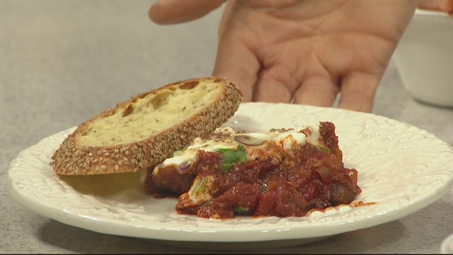 High 5 salts' Eggs Baked in Piperade recipe