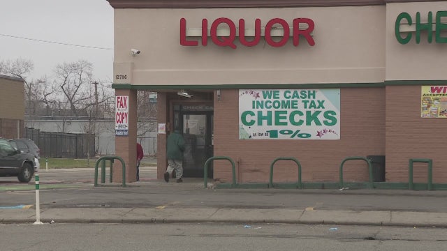 Detroit liquor store owner concerned customers still rely on them for lottery