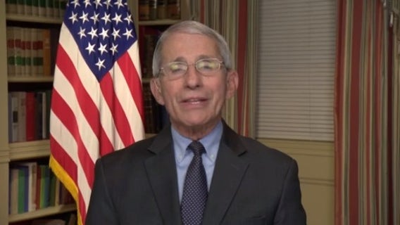 Dr. Anthony Fauci 1-on-1 talks COVID-19 safety precautions
