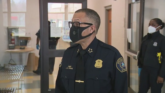 Chief Craig visits the hard-hit 8th precinct after making his own COVID-19 recovery