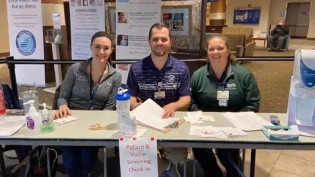 Athletic trainers at Henry Ford Health System pitch in to help against pandemic