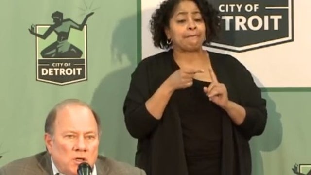 City of Detroit interpreter for the deaf talks about her important role during pandemic briefings