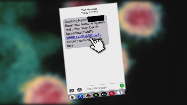 Text message scams are a favorite tool of COVID cons, experts warn