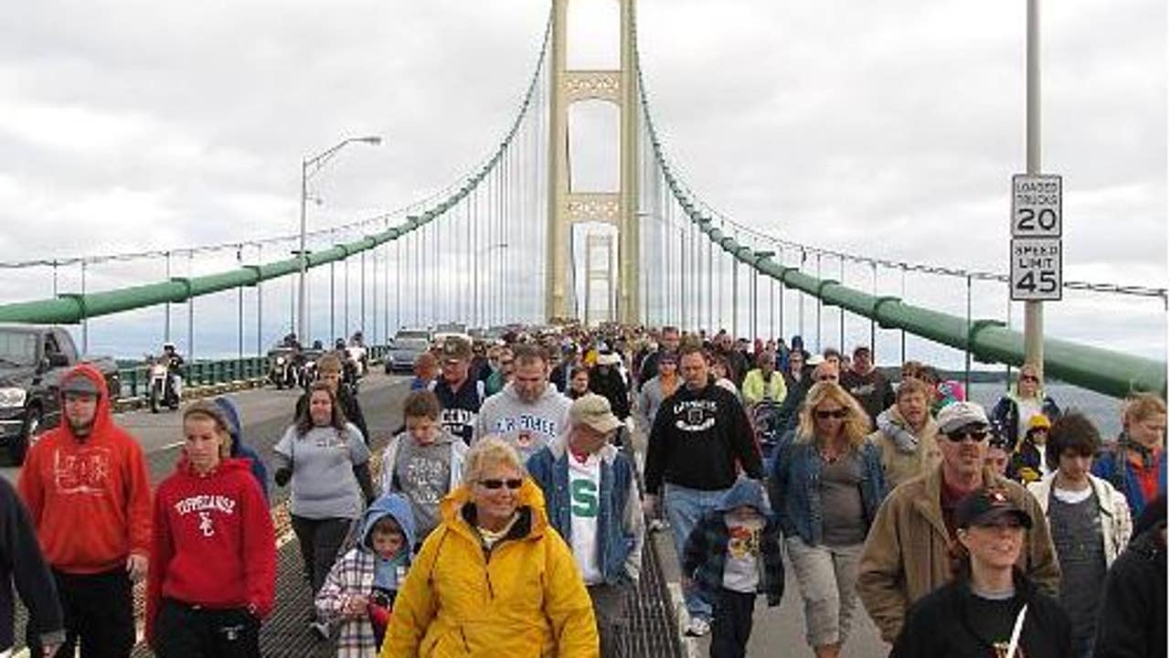 Mackinac Bridge Walk 2020 Suspended Due To Coronavirus Concerns   Bridge Walk 