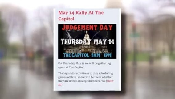 State police warns right to bear arms has limits as another Lansing Capitol protest set for May 14