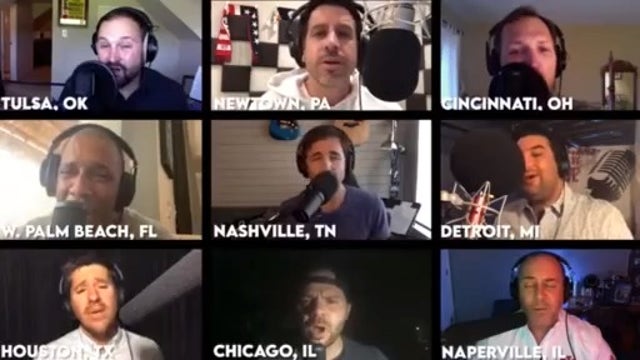 Michigan man's Straight No Chaser a cappella group come together virtually raising money for charities