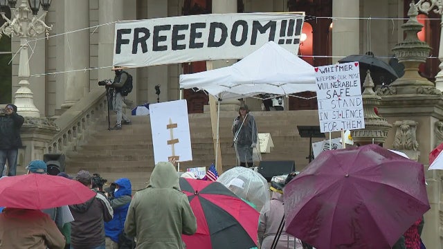 No citations, arrests at protest against Gov. Gretchen Whitmer's stay home orders in Lansing