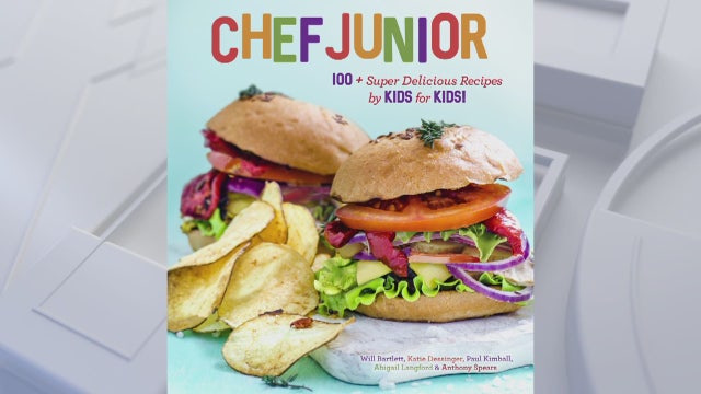 Chef Junior cookbook for simple and healthy snacks to make with your kids