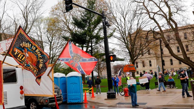 Gov. Gretchen Whitmer says gun-toting protesters 'depicted some of the worst racism' in American history