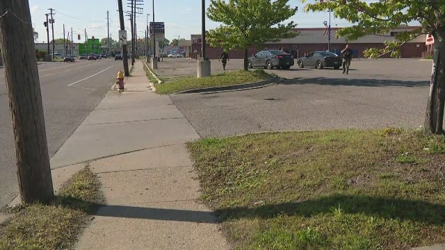 8-year-old boy hurt in double shooting in parking lot on Detroit's east side