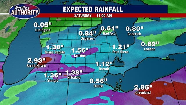 Heavy rain, hail, and damaging winds expected Thursday